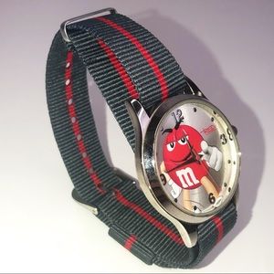 Red M&M Watch - Rare Vintage Unique
